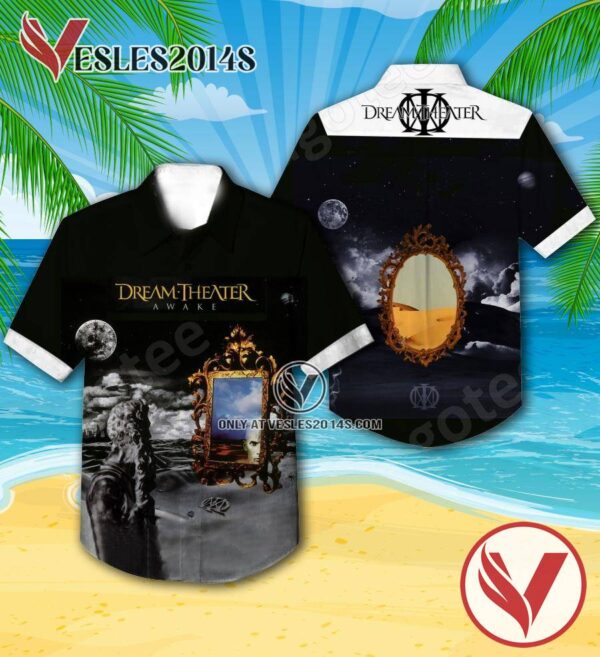 Dream Theater Awake Album Cover Style 2 Hawaiian Shirt, Unique Gifts For Music Lovers - Vesles2014S