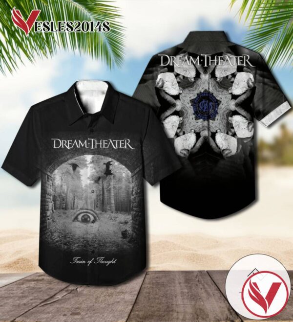 Dream Theater Train Of Thought Album Cover Hawaiian Shirt, Best Gift For Music Lovers Vesles2014S