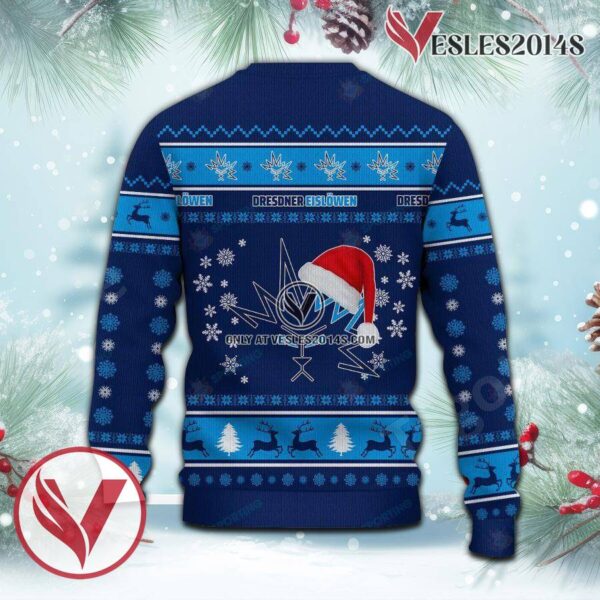 Dresdner Eislöwen Sport Ugly Christmas Sweater, Unique Gifts For Fans - Vesles2014aS 3