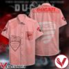 Ducati Meccanica Bologna Logo Pink Hawaiian Shirt, Unique Gifts For Friends - Vesles2014S 1