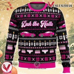 Duk the Halls  Sixteen Candles Ugly Christmas Sweater, Unique Christmas Gift For Fans - Vesles2014S