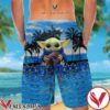 Duke Blue Devils & Baby Yoda Hawaiian Shirt And Short, Unique Gifts For Friends - Vesles2014S 1