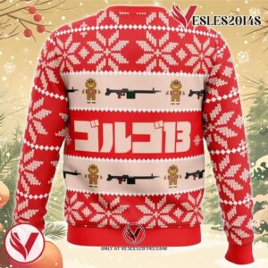 Duke Togo Golgo 13 Ugly Christmas Sweater, Unique Christmas Gift For Fans - Vesles2014S 1