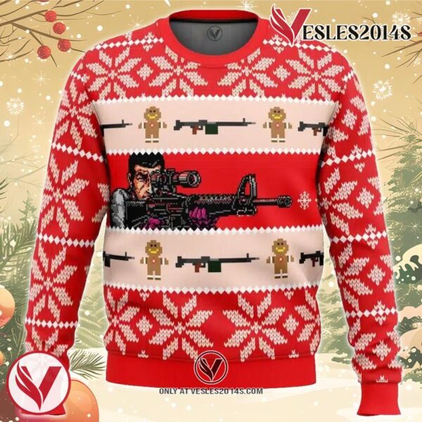 Duke Togo Golgo 13 Ugly Christmas Sweater, Unique Christmas Gift For Fans - Vesles2014S
