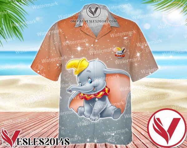 Dumbo Bling Hawaiian Shirt, Unique Gifts For Friends - Vesles2014S 1