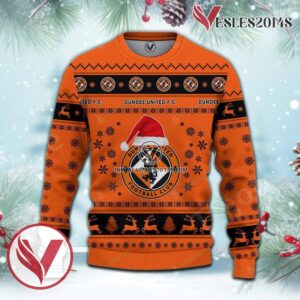 Dundee United F.C. Sport Ugly Christmas Sweater, Unique Gifts For Fans - Vesles2014aS 2