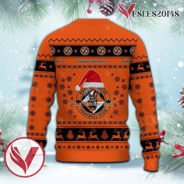 Dundee United F.C. Sport Ugly Christmas Sweater, Unique Gifts For Fans - Vesles2014aS 3