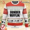 Dunder Mifflin The Office Ugly Christmas Sweater, Unique Christmas Gift For Fans - Vesles2014S