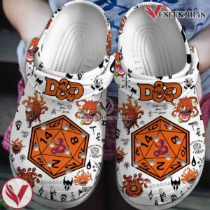 Dungeons And Dragons Game Crocs Crocband Clogs Shoes Comfortable For Men Women and Kids Style 10, Unique Gift From  Vesles2014S