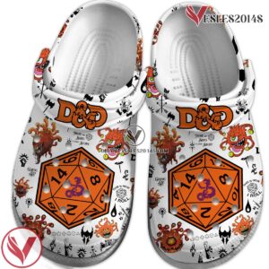 Dungeons And Dragons Game Crocs Crocband Clogs Shoes Comfortable For Men Women and Kids Style 10, Unique Gift From  Vesles2014S 4
