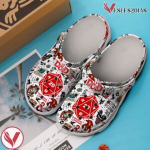 Dungeons And Dragons Game Crocs Crocband Clogs Shoes Comfortable For Men Women and Kids Style 11, Unique Gift From  Vesles2014S 3