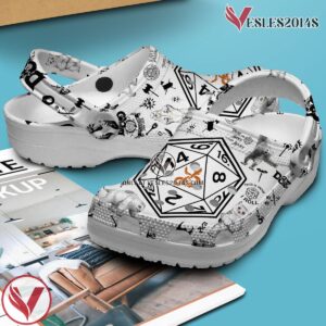 Dungeons And Dragons Game Crocs Crocband Clogs Shoes Comfortable For Men Women and Kids Style 12, Unique Gift From  Vesles2014S 2