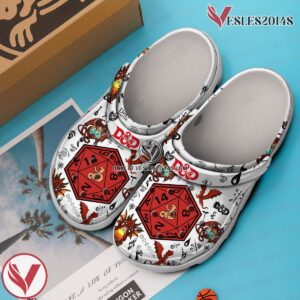 Dungeons And Dragons Game Crocs Crocband Clogs Shoes Comfortable For Men Women and Kids Style 13, Unique Gift From Vesles2014S 3