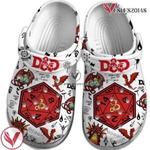 Dungeons And Dragons Game Crocs Crocband Clogs Shoes Comfortable For Men Women and Kids Style 13, Unique Gift From Vesles2014S 4
