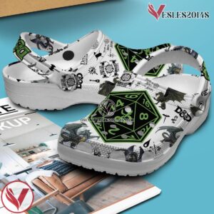 Dungeons And Dragons Game Crocs Crocband Clogs Shoes Comfortable For Men Women and Kids Style 15, Unique Gift From Vesles2014S 2