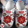 Dungeons And Dragons Game Crocs Crocband Clogs Shoes Comfortable For Men Women and Kids Style 19, Unique Gift From Vesles2014S