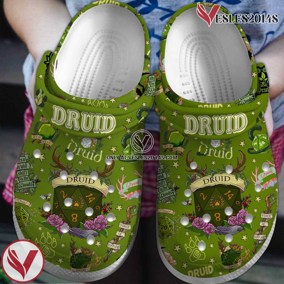 Dungeons And Dragons Game Crocs Crocband Clogs Shoes Comfortable For Men Women and Kids Style 20, Unique Gift From Vesles2014S