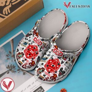 Dungeons And Dragons Game Crocs Crocband Clogs Shoes Comfortable For Men Women and Kids Style 21, Unique Gift From Vesles2014S 3