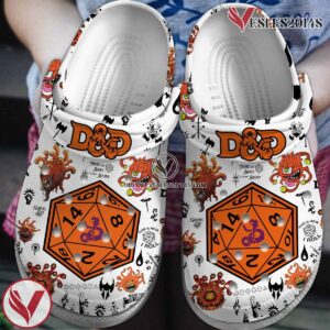 Dungeons And Dragons Game Crocs Crocband Clogs Shoes Comfortable For Men Women and Kids Style 3, Unique Gift From  Vesles2014S