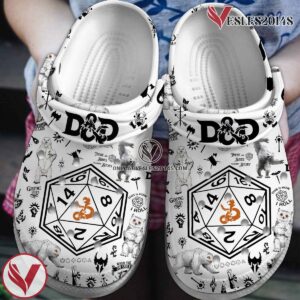 Dungeons And Dragons Game Crocs Crocband Clogs Shoes Comfortable For Men Women and Kids Style 9, Unique Gift From  Vesles2014S