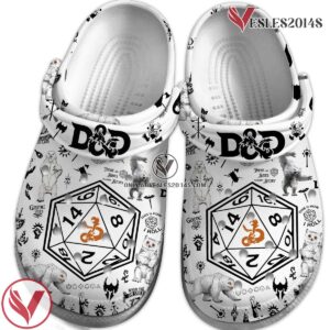 Dungeons And Dragons Game Crocs Crocband Clogs Shoes Comfortable For Men Women and Kids Style 9, Unique Gift From Vesles2014S 4