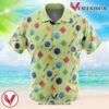 Dungeons and Dragons Dice Pattern Hawaiian Button Up Shirt, Perfect Gifts For Anime Lovers - Vesles2014S