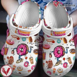 Dunkin Donuts Crocs Crocband Clogs Shoes Comfortable For Men Women and Kids, Unique Gift From  Vesles2014S
