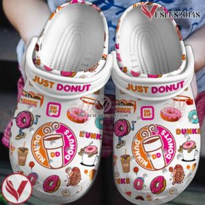 Dunkin Donuts Crocs Crocband Clogs Shoes For Men Women and Kids, Unique Gift From  Vesles2014S