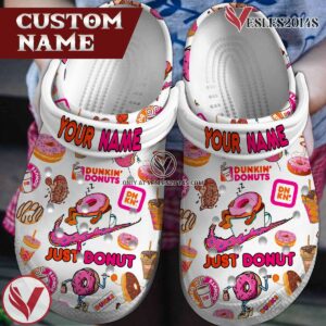 Dunkin Donuts Crocs Crocband Shoes Clogs For Men Women and Kids, Unique Gift From  Vesles2014S