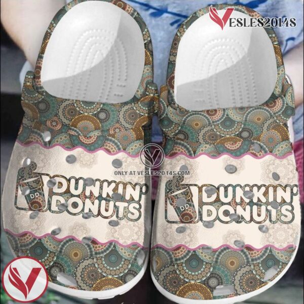 Dunkin Donuts Crocs Shoes Comfortable Crocband Clogs For Men Women, Unique Gift From  Vesles2014S