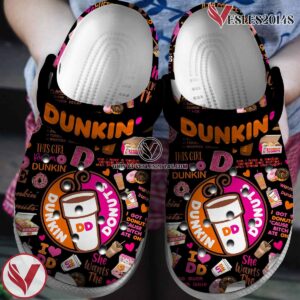Dunkin Donuts Drink Crocs Crocband Clogs Shoes Comfortable For Men Women and Kids Style 1, Unique Gift From  Vesles2014S