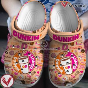 Dunkin Donuts Drink Crocs Crocband Clogs Shoes Comfortable For Men Women and Kids Style 6, Unique Gift From  Vesles2014S