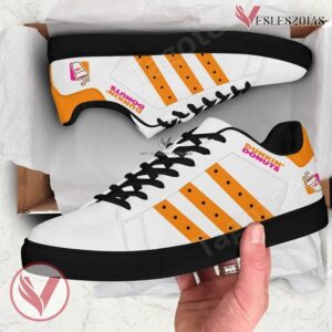 Dunkin Donuts Logo Print Stan Smith Shoes For Men And Womens - Vesles2014s 1