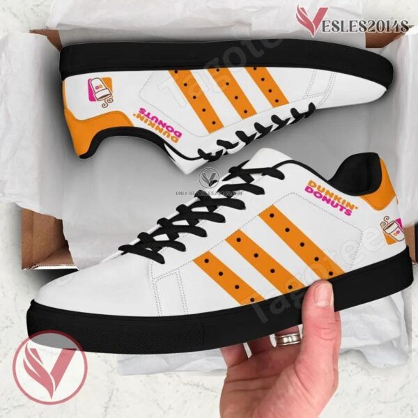 Dunkin Donuts Logo Print Stan Smith Shoes For Men And Womens - Vesles2014s 1