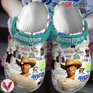 Dustin Lynch Music Crocs Crocband Clogs Shoes, Unique Gifts For Fans Style 1 - Vesles2014S