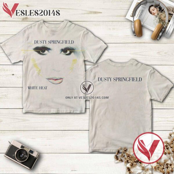 Dusty Springfield White Heat Album Cover Shirt, Unique Gifts For Music Lovers - Vesles2014S