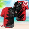 Duvel Beer Metal Crack Pattern Baseball Jersey, Perfect Gifts For Fans - Vesles2014S