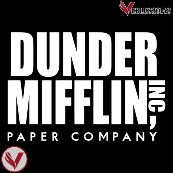 Dwight Schrute Dunder Mifflin Black Blue Jersey - Vesles2014S 4