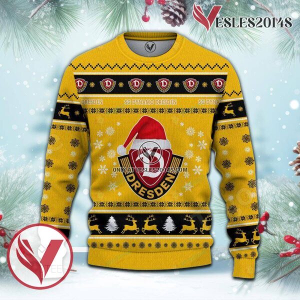 Dynamo Dresden Sport Ugly Christmas Sweater, Unique Gifts For Fans - Vesles2014aS 2