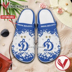 Dynamo Moscow Custom Crocs Clogs, Unique Footwear For Fans 1