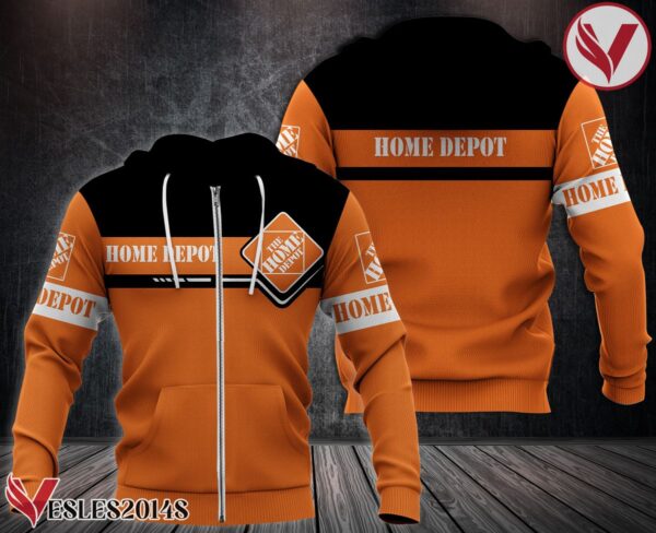 E Home Depot Uniform Custom Hoodie - Vesles2014S 2