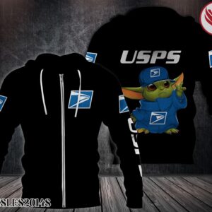 E Usps Uniform Custom Hoodie Style 2 - Vesles2014S 2