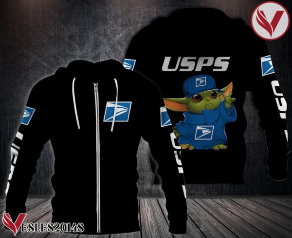 E Usps Uniform Custom Hoodie Style 2 - Vesles2014S 2