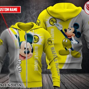 E Waffle House Uniform Custom Hoodie - Vesles2014S 1