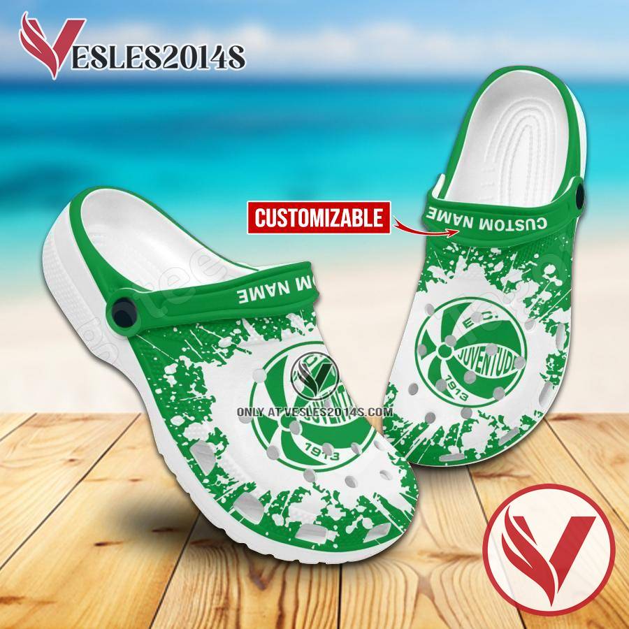 EC Juventude Custom Crocs Clogs, Unique Footwear For Fans