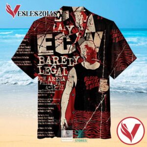 ECW Barely Legat Casual Hawaiian Shirt, Best Gifts For Summer Vesles2014S 1