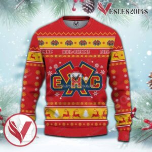 EHC Biel Sport Ugly Christmas Sweater, Unique Gifts For Fans - Vesles2014aS 2