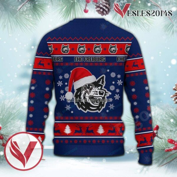 EHC Freiburg Sport Ugly Christmas Sweater, Unique Gifts For Fans - Vesles2014aS 3