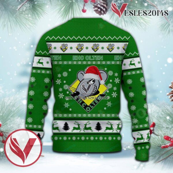 EHC Olten Sport Ugly Christmas Sweater, Unique Gifts For Fans - Vesles2014aS 3