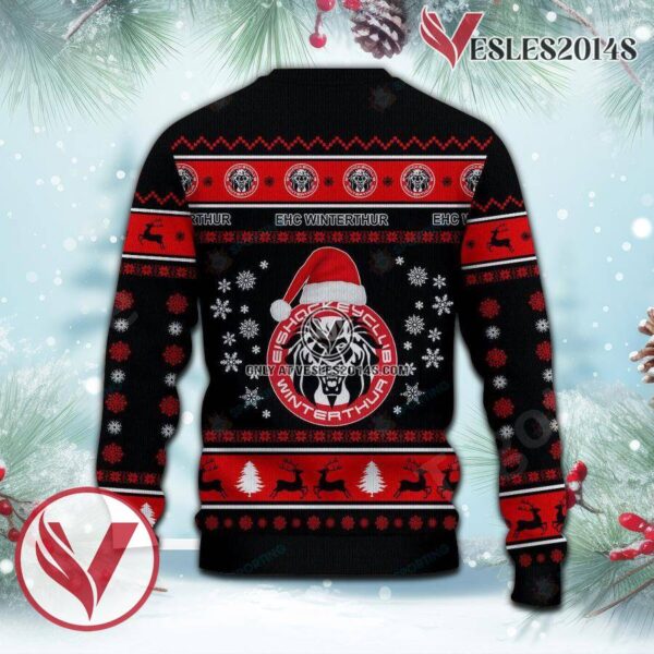 EHC Winterthur Sport Ugly Christmas Sweater, Unique Gifts For Fans - Vesles2014aS 3
